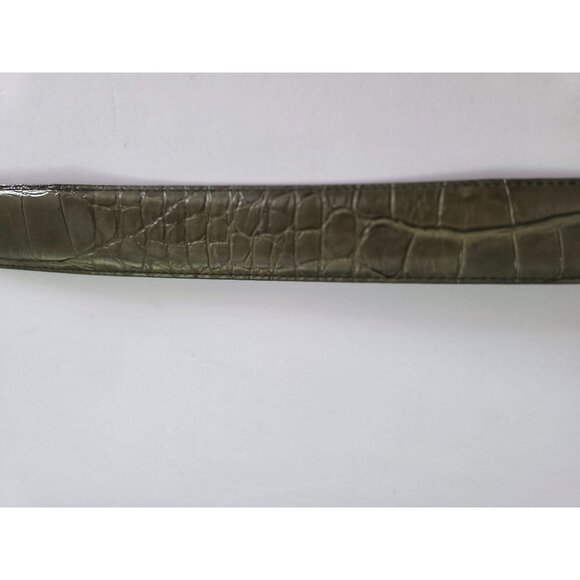 Lejon Alligator Grain Steerhide Leather Belt L Made In USA - Picture 7 of 10
